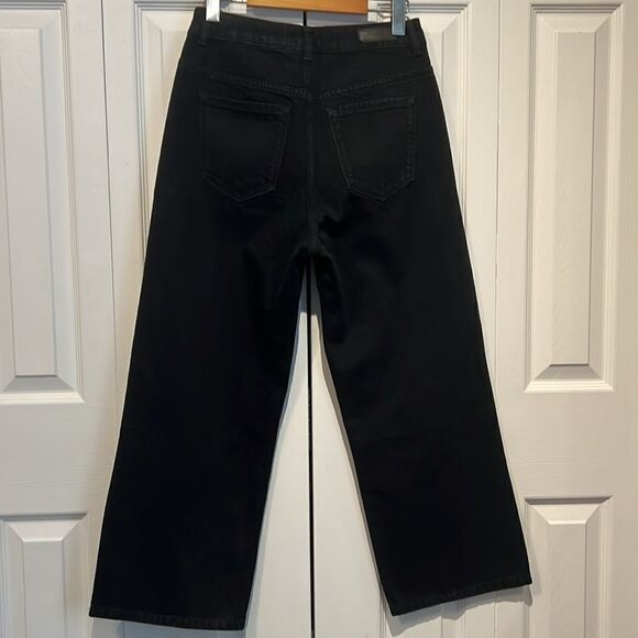 The‎ Superdry Black High Rise Wide Leg Jeans Size 26 - Picture 7 of 16